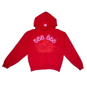 Spider Young Thug 555555 Red Hoodie