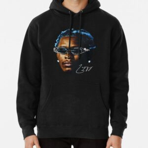 Young Thug Rap Pullover Black Hoodie